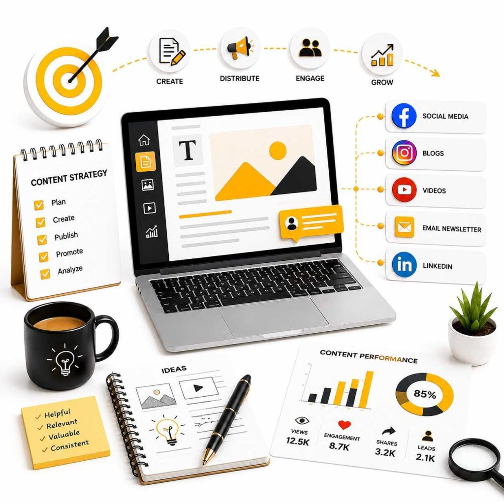 Digital Marketing Services in Hyderabad-Content Marketing