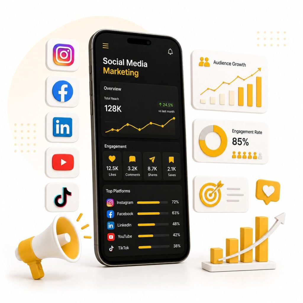 Digital Marketing Services in Hyderabad-Social Media Marketing